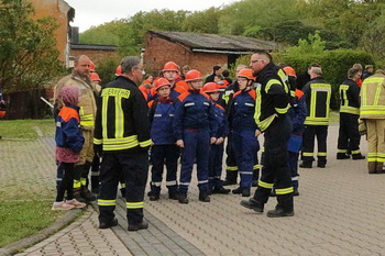 Orientierungslauf der Schönebecker Feuerwehren, Team Elbenau